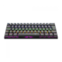 Teclado Mecânico T-dagger Arena Rainbow Usb Tipo C Switch Brown Branco T-tgk321-br