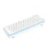 Teclado Mecânico T-dagger Arena Rainbow Usb Tipo C Switch Brown Branco T-tgk321w-br