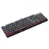Teclado Mecânico T-dagger Axis Preto Rainbow Switch Brown T-tgk329-br