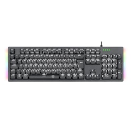 TECLADO MECÂNICO T-DAGGER BERMUDA LED BRANCO SWITCH BLUE T-TGK312-BL