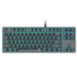 Teclado Mecânico T-dagger Bora Led Ice Blue Switch Blue T-tgk313-bl