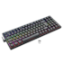 Teclado Mecânico T-Dagger Holysword Rainbow Wireless Usb Switch Brown Preto T-Tgk331-Br
