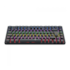 Teclado Mecânico T-dagger Megatre Rainbow Switch Brown Preto T-tgk326-br