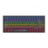 Teclado Mecânico T-dagger Megatre Rainbow Switch Brown Preto T-tgk326-br