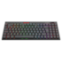 Teclado Mecânico Yi Tkl Rgb Abnt2 Low-profile Switch Marrom Preto K625p-kb Pt-brown