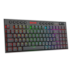 Teclado Mecânico Yi Tkl Rgb Abnt2 Low-profile Switch Marrom Preto K625p-kb Pt-brown