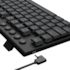 Teclado Mecânico Yi Tkl Rgb Abnt2 Low-profile Switch Marrom Preto K625p-kb Pt-brown