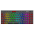 Teclado Mecânico Yi Tkl Rgb Abnt2 Low-profile Switch Marrom Preto K625p-kb Pt-brown