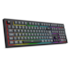 Teclado Membrana Crux Pro Rgb Wireless Usb Preto K518Rgb-Pro-Gb Pt