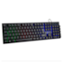 Teclado Membrana Kalkan Hati Rainbow Usb 2.0 Abnt2 Preto Klk00012