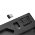 Teclado Membrana Multilaser Slim Wireless Usb 2.4ghz Abnt2 Preto Tc299