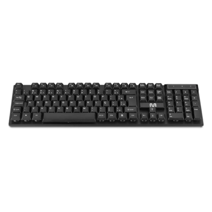 Teclado Membrana Multilaser Slim Wireless Usb 2.4ghz Abnt2 Preto Tc299