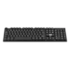 Teclado Membrana Multilaser Slim Wireless Usb 2.4ghz Abnt2 Preto Tc299