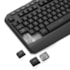Teclado Membrana Redragon Harpe Rgb Wireless Preto K503-ks