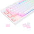 Teclado Membrana Redragon Shiva Lollipop Rgb Abnt2 Branco K512wp-rgb Pt