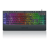 Teclado Membrana Redragon Shiva Rgb Chroma Abnt2 Preto K512rgb