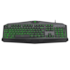 Teclado Membrana T-dagger Minesweeping Led Verde Usb Abnt2 Preto T-tgk103