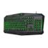 Teclado Membrana T-dagger Minesweeping Led Verde Usb Abnt2 Preto T-tgk103