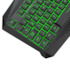 Teclado Membrana T-dagger Minesweeping Led Verde Usb Abnt2 Preto T-tgk103