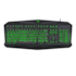Teclado Membrana T-dagger Minesweeping Led Verde Usb Abnt2 Preto T-tgk103