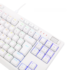 Teclado Optico Mecânico Redragon Broadsword Pro Rgb Branco Switch Marrom K588W-Rgb-Pro Pt-Brown