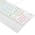 Teclado Óptico Redragon Brahma Lunar Pro Rgb Switch Azul Branco K586w-rgb-pro Pt-blue