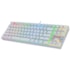 TECLADO REDRAGON KUMARA BRANCO SWITCH BLUE K552W-RGB PT-BLUE