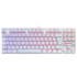 TECLADO REDRAGON KUMARA BRANCO SWITCH BLUE K552W-RGB PT-BLUE