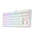 TECLADO REDRAGON KUMARA PRO BRANCO SWITCH BLUE K552W-RGB-PRO