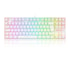 TECLADO REDRAGON KUMARA PRO BRANCO SWITCH BLUE K552W-RGB-PRO