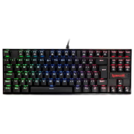 TECLADO REDRAGON KUMARA PRO PRETO SWITCH MARROM K552-RGB-PRO