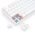 Teclado Redragon Surara Pro Rgb Branco Switch Vermelho Abnt2 k582w-rgb-pro pt-red