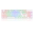 Teclado Redragon Surara Pro Rgb Branco Switch Vermelho Abnt2 k582w-rgb-pro pt-red