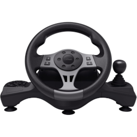 Volante Gaming Xtrust Movi Com Pedal E Câmbio Pc Ps4 E Xbox Preto Gxt 289