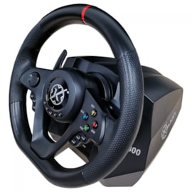 Volante Kalkan G300 Proracing Com Pedal Switch Xbox Ps4 Ps5 E Pc Preto Klk00033