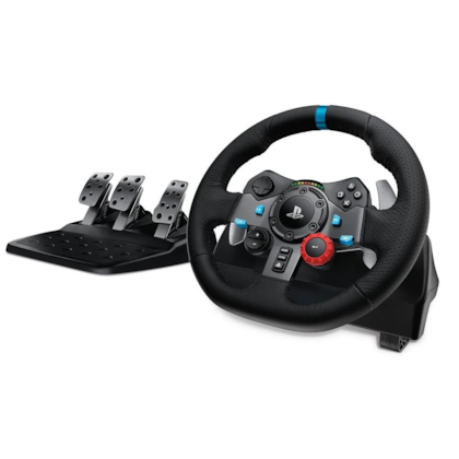 Volante Logitech G29 Driving Force Com Pedal Ps4 Ps5 E Pc Preto 941-000111