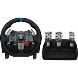 Volante Logitech G29 Driving Force Com Pedal Ps4 Ps5 E Pc Preto 941-000111