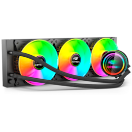 Water Cooler C3tech Fc-w360 Rgb 360mm Intel-amd Preto Fc-w360rgb