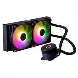 Water Cooler Cooler Master Masterliquid 240l Core Argb 240mm Intel-amd Preto Mlw-d24m-a18pz-r1