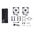 Water Cooler Cooler Master Masterliquid 240l Core Argb 240mm Intel-amd Preto Mlw-d24m-a18pz-r1