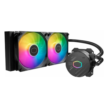 Water Cooler Cooler Master Masterliquid 240l Core Spectrum Argb 240mm Intel-amd Preto Mlw-d24m-a18ps-r1