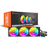 Water Cooler Cougar Poseidon Elite Argb 360 360Mm Intel-Amd Preto Cgr-Psdelrgb-B-360