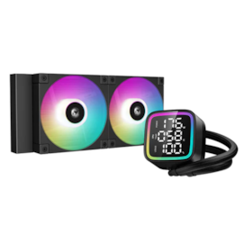 Water Cooler Deepcool Ld240 240mm Rgb Intel-amd Preto R-ld240-bkmsn-g-1