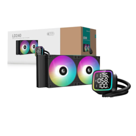 Water Cooler Deepcool Ld240 240mm Rgb Intel-amd Preto R-ld240-bkmsn-g-1
