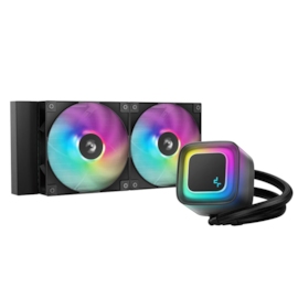 Water Cooler Deepcool Le240 V2 Argb 240Mm Intel-Amd Preto R-Le240-Bkammc-G-2