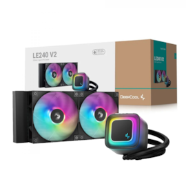 Water Cooler Deepcool Le240 V2 Argb 240Mm Intel-Amd Preto R-Le240-Bkammc-G-2