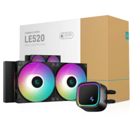 Water Cooler Deepcool Le520 Gammaxx Series Argb Anti-leak 240mm Preto R-le520-bkammn-g-1