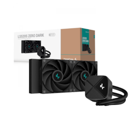 Water Cooler Deepcool Ls520S Zero Dark 240Mm Intel-Amd Preto R-Ls520-Bknnmm-G-1