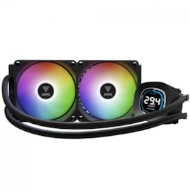 Water Cooler Gamdias Aura Gl 240 Digital 240mm Argb Intel-amd Preto Aura Gl240 Digital