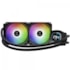 Water Cooler Gamdias Aura Gl 240 Digital 240mm Argb Intel-amd Preto Aura Gl240 Digital